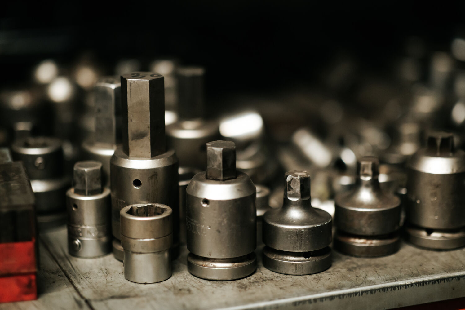 Photo de pièces mécaniques fabriquées par TMS