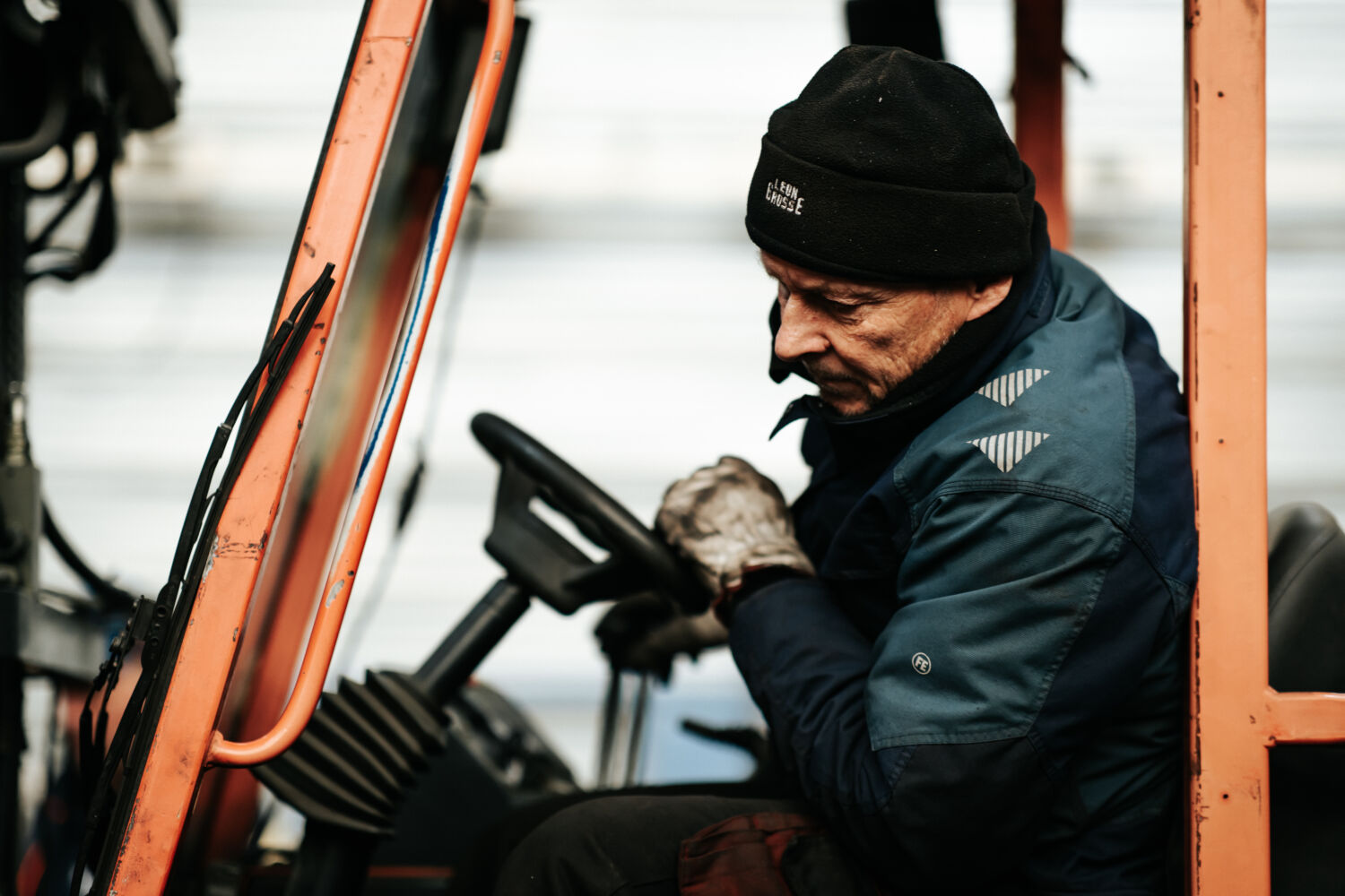 Photo d'un technicien de la société TMS
